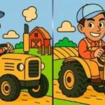 Test del QI: trova 3 differenze nelle immagini dei conducenti di trattori in 75 secondi Test del QI: trova 3 differenze nelle immagini dei conducenti
