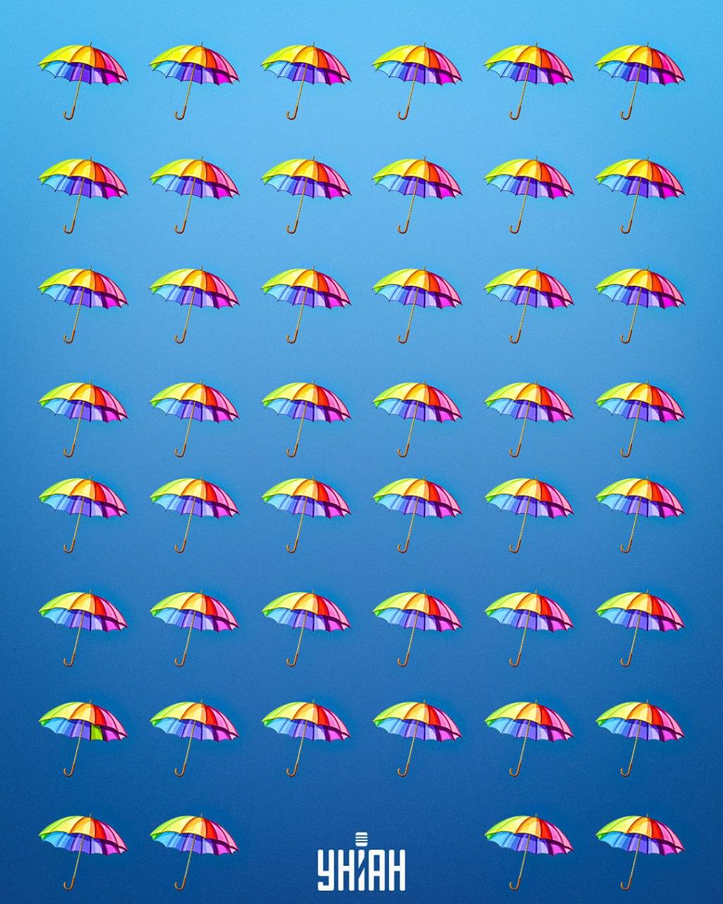 Trova un ombrello diverso dagli altri / foto Moje